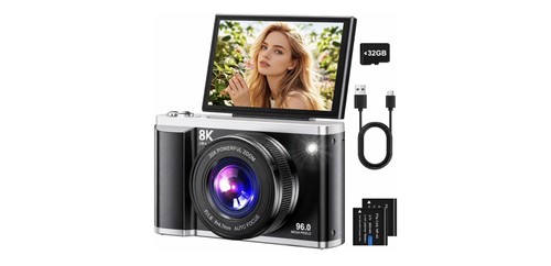 Digital camera 96mp with - digital,