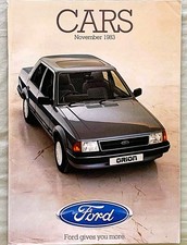 Ford CARS range brochure