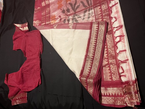 Brand new saree with - ✨,