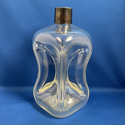Antique pinch bottle with - antique,