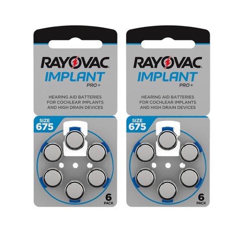 12x rayovac implant pro - rayovac,