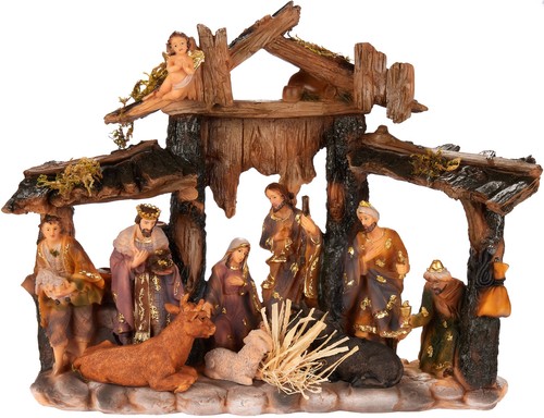 Brubaker nativity scene with - brubaker,