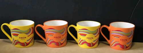 Costa coffee summer waves mugs - coffee,