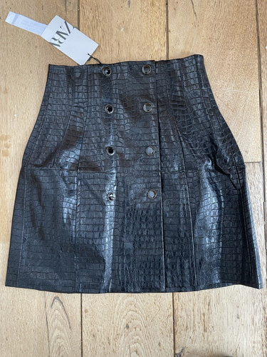 Zara black crocodile - black,