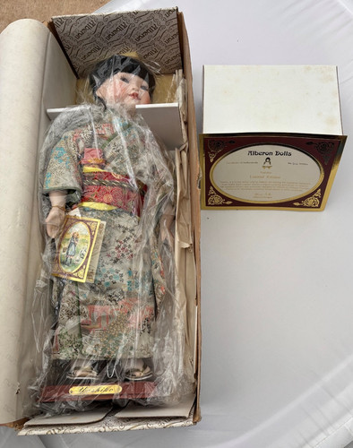 Alberon porcelain doll - doll,