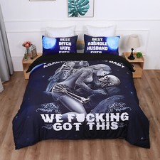 Gothic Skull Duvet Cover Quilt