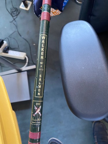 Bruce walker salmon rod - walker,