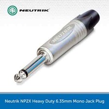Neutrik NP2X 1/4" 6.35mm Mono