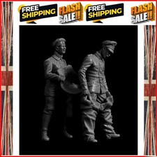 1/32 Die Cast Resin Figure Model Assembly Kit Resin Soldier DIY Kit Needs Ass...