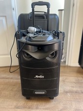 Moukey MTS10-2 Portable PA Speaker System with Microphone for Karaoke