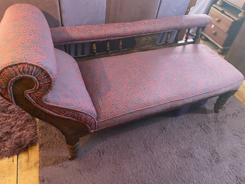 Edwardian antique chaise - antique,