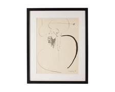 Harry Hilson 1961 Abstract Ink