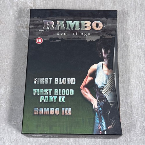 Rambo trilogy dvd box - trilogy,