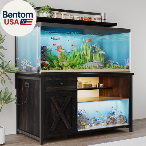 Gallon fish tank stand - fish,