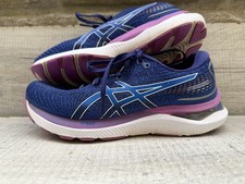 Womens ASICS Gel Cumulus 24 Running Shoes Trainers Sports Mesh Size 5.5 39 Blue