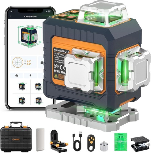Cigman 4x360 green laser - 4x360°,