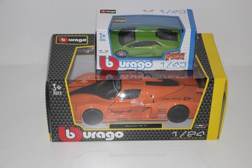 Maserati mc12 diecast orange - maserati,