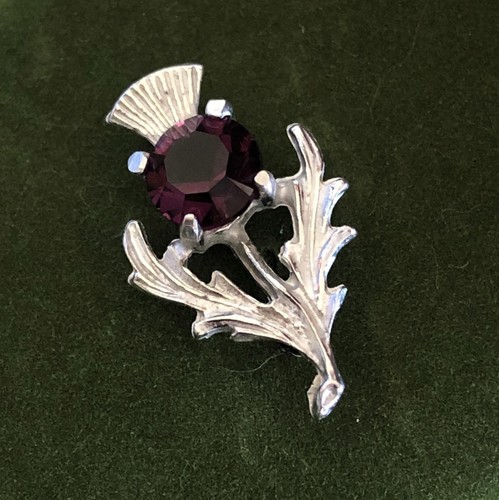 Scottish thistle brooch - scottish, |