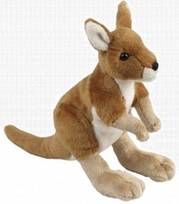 Ravensden Plush Kangaroo - FR002KG Furry Teddy Soft Animal 24cm New ASD