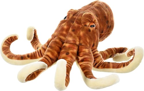 Octopus soft teddy bear - soft,