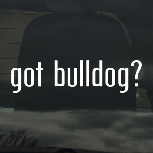Got bulldog custom vinyl - bulldog?,