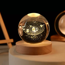 3D Solar System Crystal Ball