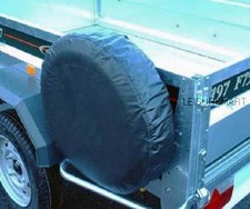 Trailer Spare Wheel Cover for 8 inch Wheel Rim Plus Tyre Approx 16 Inches Across