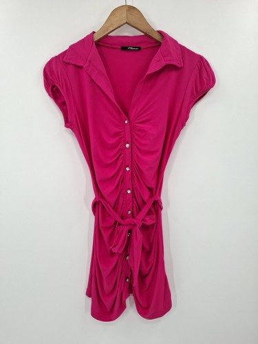 Jane norman pink y2k ruched - y2k,