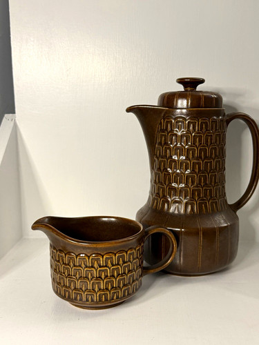 Wedgwood pennine brown ceramic - pennine,