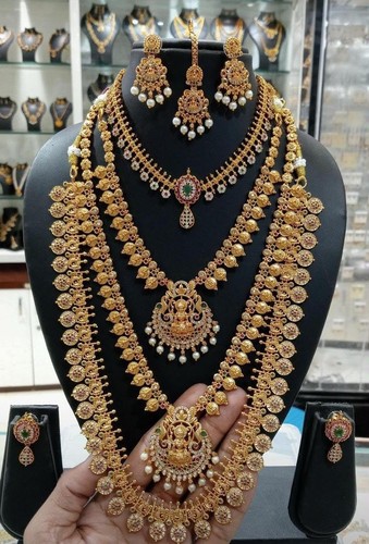 Combo jewellery semi - jewellery,