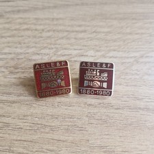 Vintage ASLEF 100 Year Pin
