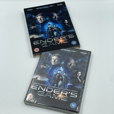 Enders Game [DVD] Harrison Ford • Lenticular 3D Slip Cover • UK R2 • New Sealed
