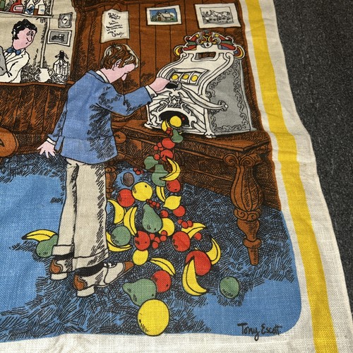 Vintage guinness tea - guinness, towel