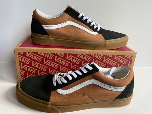 Vans old skool black - vans, golden