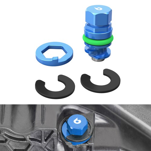 Magnetic engine oil sump drain - engine,