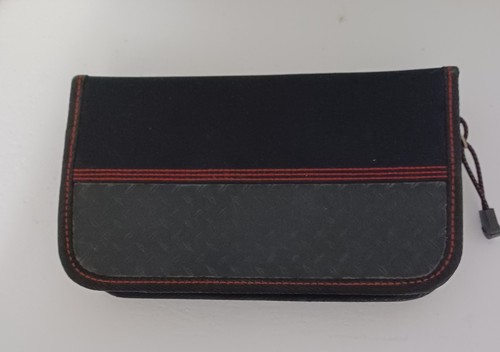 Vintage zip carry case with - vintage,