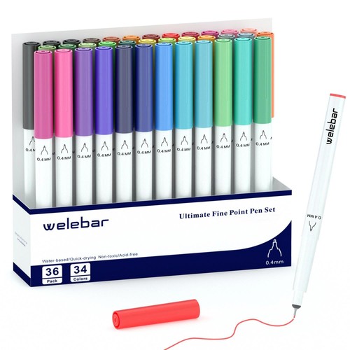 Welebar tip pens set for - welebar, 0.4