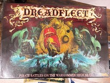 Warhammer Dreadfleet Board Game Complete Great Condition Unpainted 