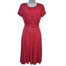 Laura Ashley Dress Raspberry