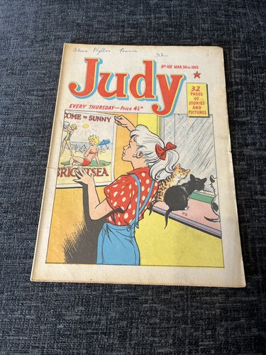 Judy comic march 1963 - comic,