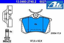 REAR BRAKE PAD SET DISC BRAKE