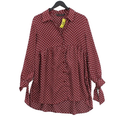 Zara women shirt brown - zara, women's
