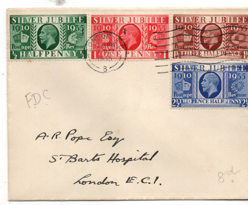 Kgv 1935 silver jubilee - kgv,