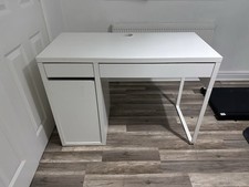 IKEA Micke White Desk with
