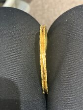 Vintage Rolled Gold Slave Bangle 8.39g