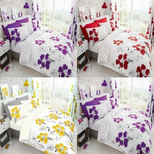 Poppy duvet set - set, quilt
