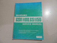 Suzuki GS 1150 EF GSX 1100 E ES EF 1984 Shop Service Manual Workshop Manual  