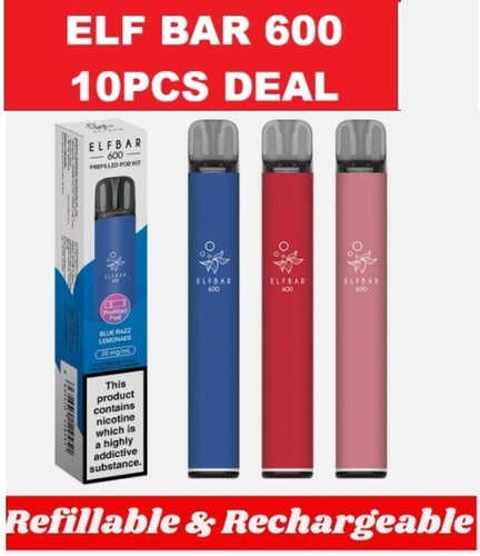 Elf bar 600 prefilled - pod, kit