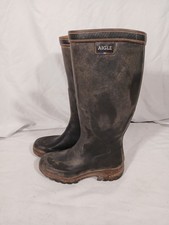 Aigle Green Wellingtom Boots