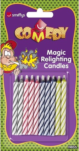 Magic relighting candles - 10,